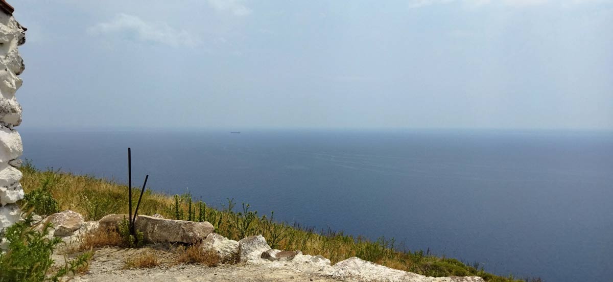 Kapelle Profitis Ilias oberhalb von Skala Eressos Kapelle Profitis Ilias oberhalb von Skala Eressos